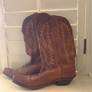 Vintage Cowgirl Boots - Old West - 9